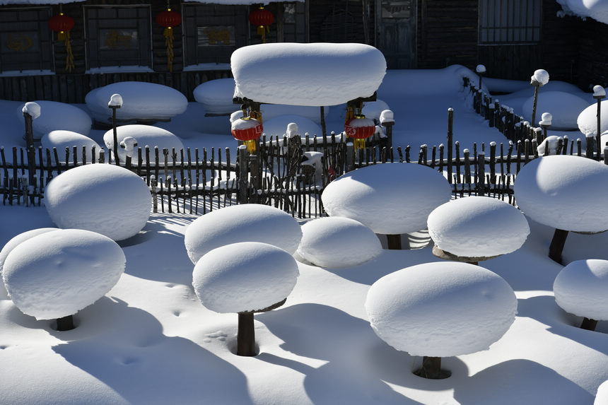 “雪”迎八方客 中國雪鄉(xiāng)景區(qū)正式開園