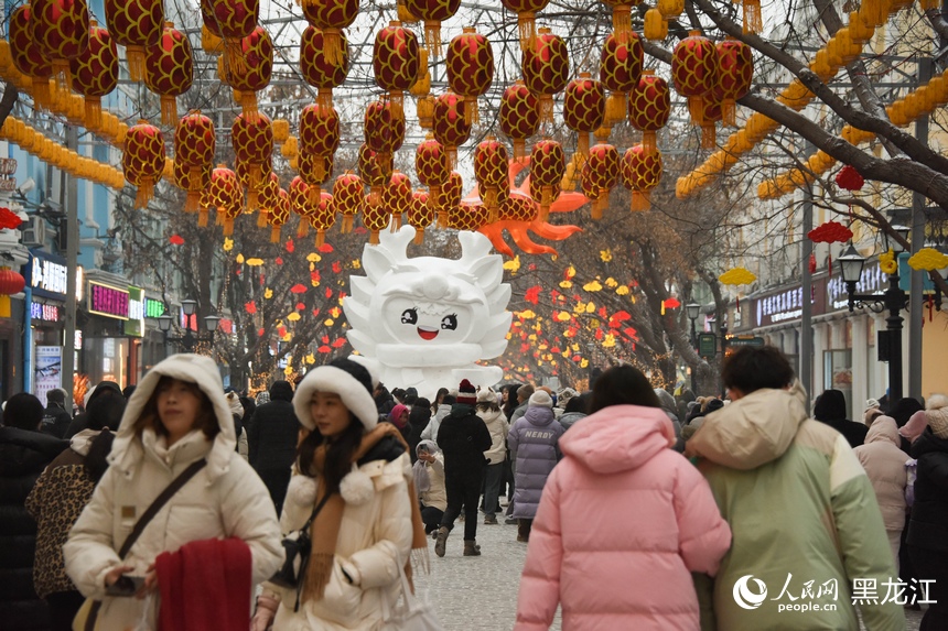 哈爾濱冰雪旅游“火出圈”